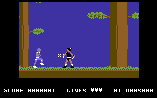 Legend of Kage screenshot 5 for Commodore 64